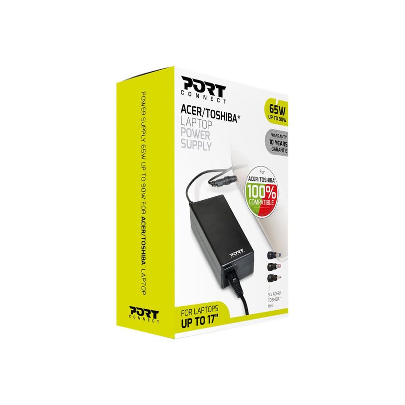 3567042030107-PORT - Chargeur secteur pour ordinateur portable ACER/TOSHIBA - 65 Watt -P_405224204_2-5