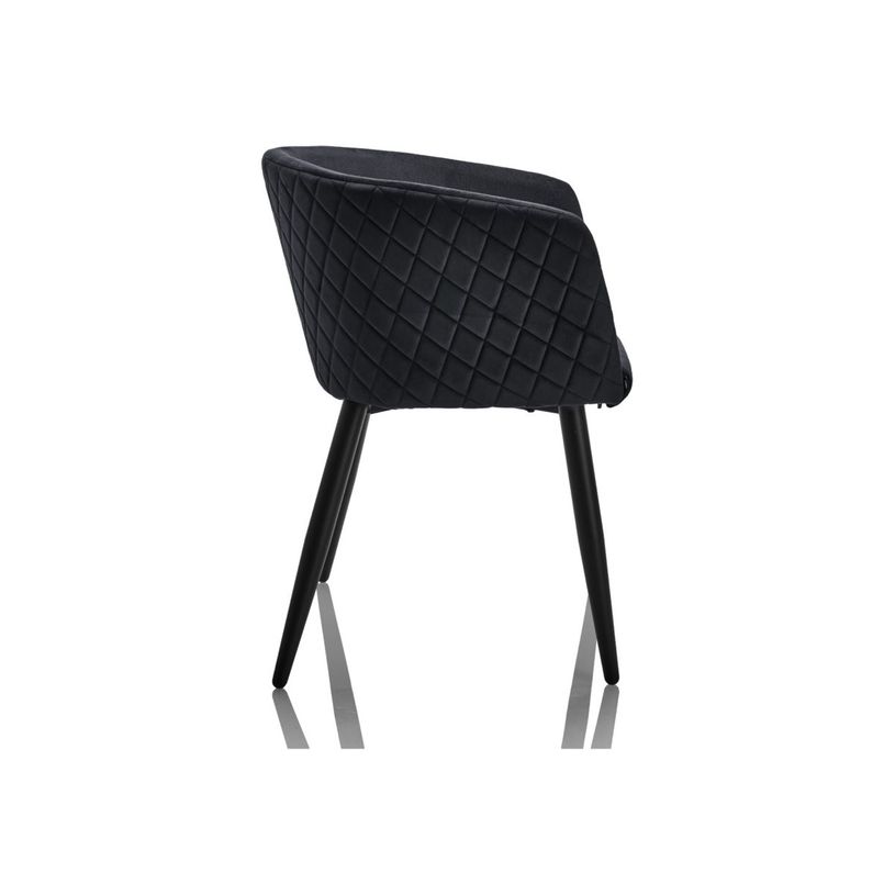 3253310543577-Burocean Ema - Chaise - accoudoirs - velvet polypropylene - noir-P_405224216_1-0