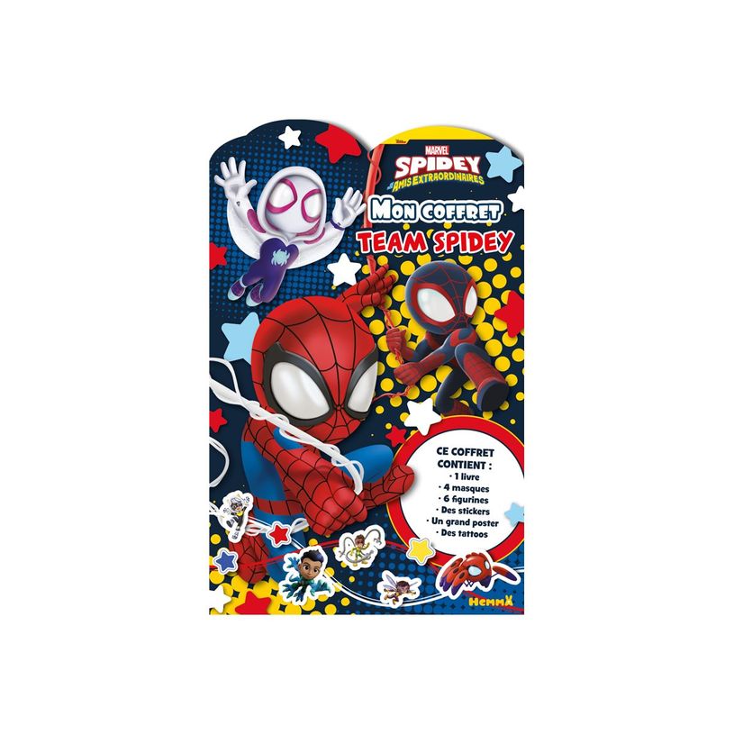 9782508058844-Hemma Marvel Spidey et ses amis extraordinaires - Mon coffret team Spidey - Jeu complet d'-P_405225230_1-0