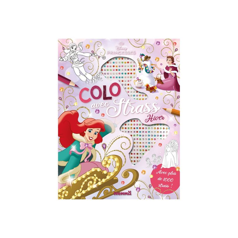 9782508058615-Hemma Disney Princesses - Colo avec strass - Hiver-P_405225236_1-0