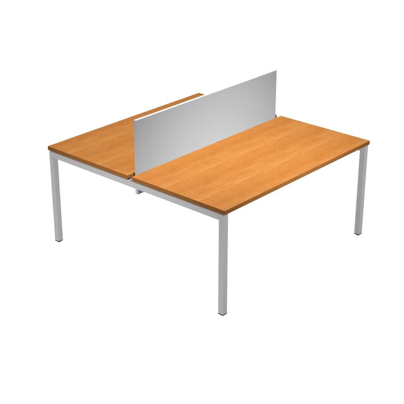 0404052254686-Bureau bench Trend - L120 - avec panneau de séparation - plateau imitation aulne-P_405225468_1-0