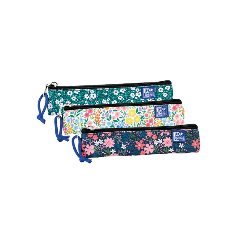 3020120235875-Petite Trousse plate kangoo flowers 1 compartiment assortis  - oxford-P_405225972_1-0