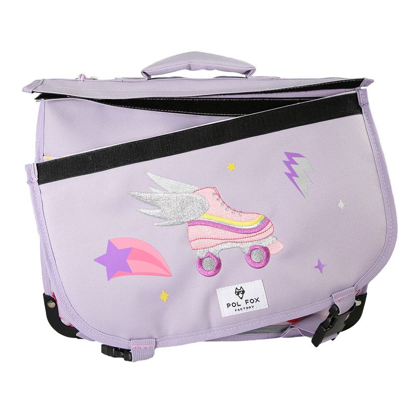 3663842008817-Cartable 41 cm Good Vibes- 2 compartiments- parme- Pol Fox-P_405225983_2-1