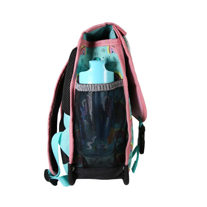 3663842008862-Cartable 38 cm Rainbow- 2 compartiments- vert turquoise-  Pol Fox-P_405225986_5-4