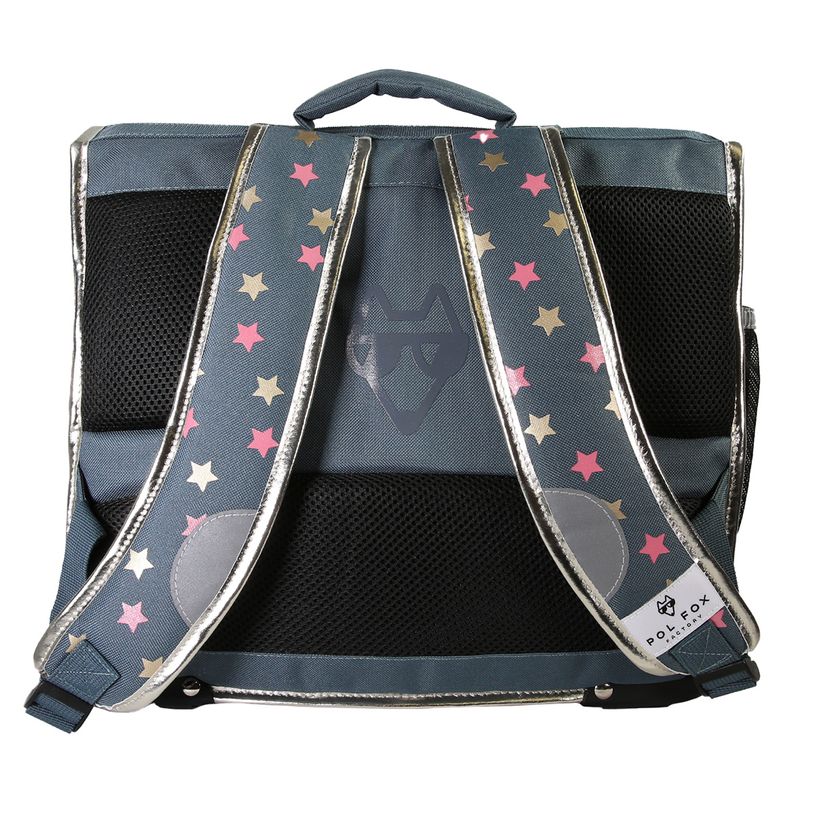 3663842008954-Cartable 35 cm Wonder Fox- 2 compartiments- gris-  Pol Fox-P_405225989_6-5