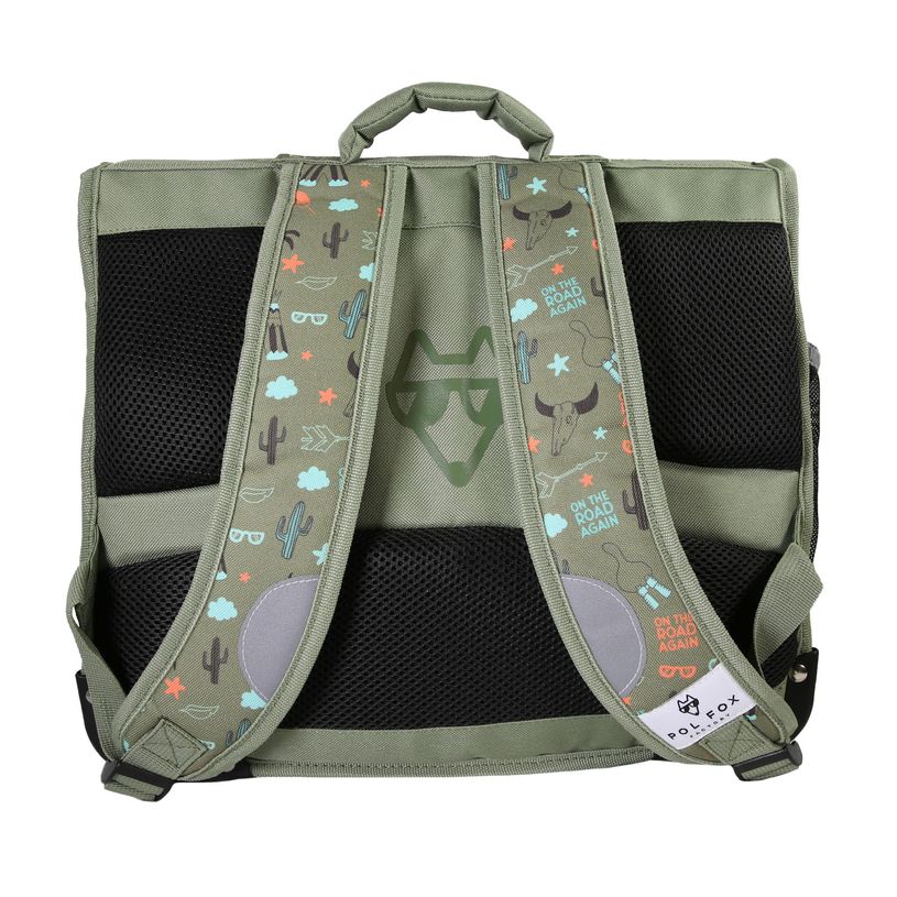 3663842009111-Cartable 38 cm Road Trip- 2 compartiments- vert-  Pol Fox-P_405226003_6-5