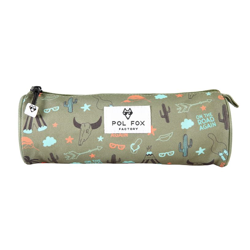 3663842009135-Trousse ronde Road Trip- vert-  Pol Fox-P_405226004_1-0