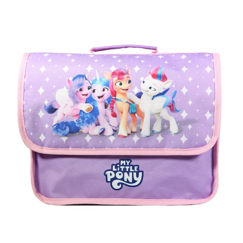 3666311031019-Cartable My Little pony - 32cm -  1 compartiment - violet - Bagtrotter-P_405226178_1-0