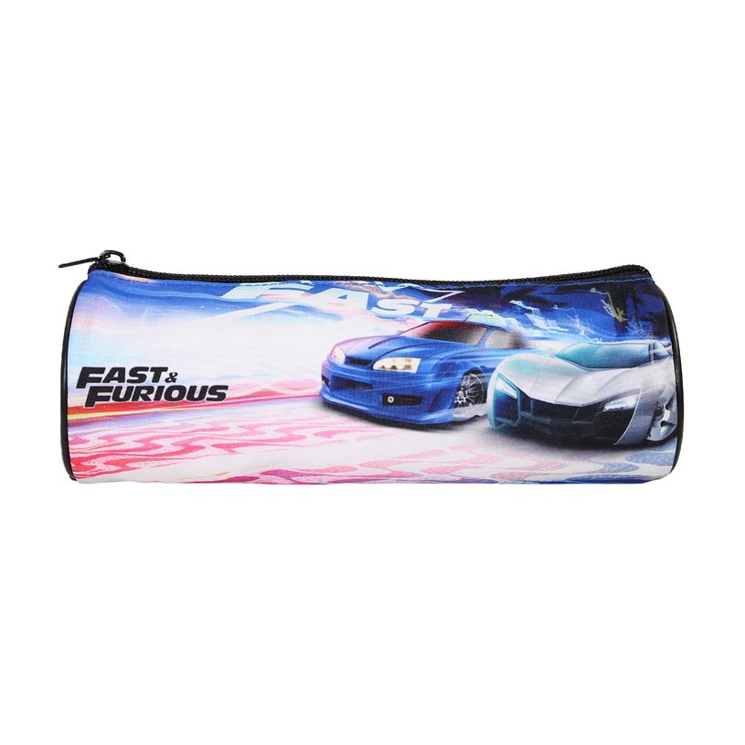 3666311028798-Trousse Fast and Furious - 22cm -  1 compartiment - noir - Bagtrotter-P_405226243_1-0