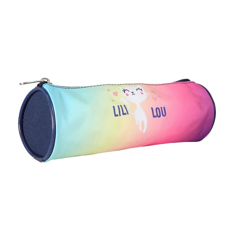 3666311028668-Trousse Lili Lou - 22cm -  1 compartiment - marine - Bagtrotter-P_405226247_2-1