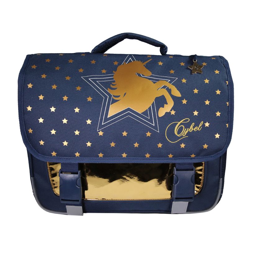 3666311028286-Cartable Cybel - 38cm -  2 compartiments - marine - Bagtrotter-P_405226254_1-0
