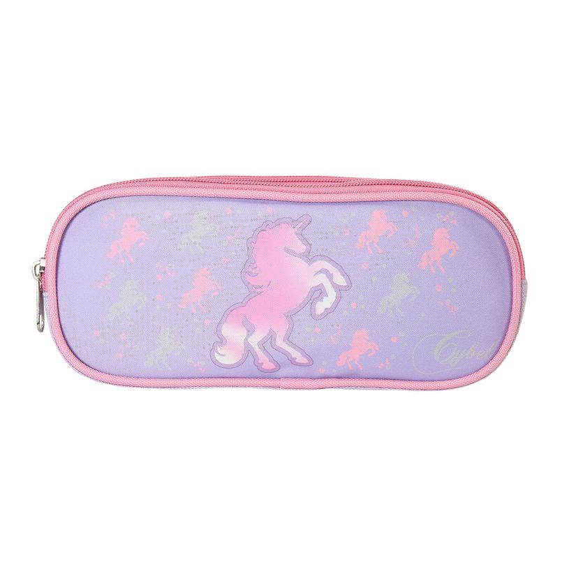 3666311028187-Trousse Cybel - 23cm -  2 compartiments - violet - Bagtrotter-P_405226258_1-0