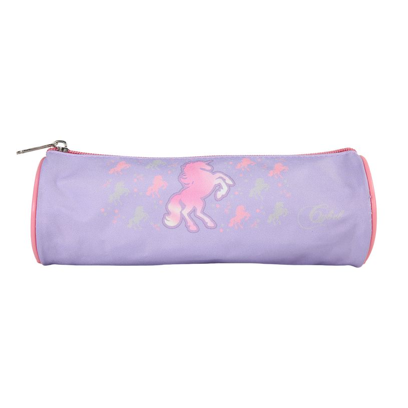 3666311028170-Trousse Cybel - 22cm -  1 compartiment - violet - Bagtrotter-P_405226259_1-0