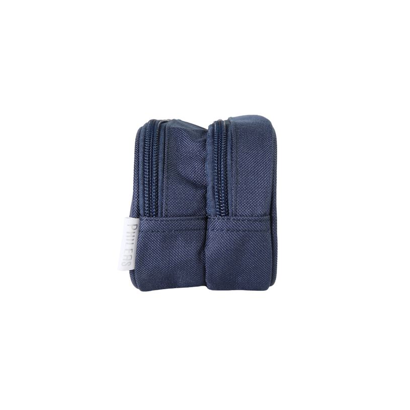 3666311027401-Trousse Phileas - 23cm -  2 compartiments - marine - Bagtrotter-P_405226263_2-1