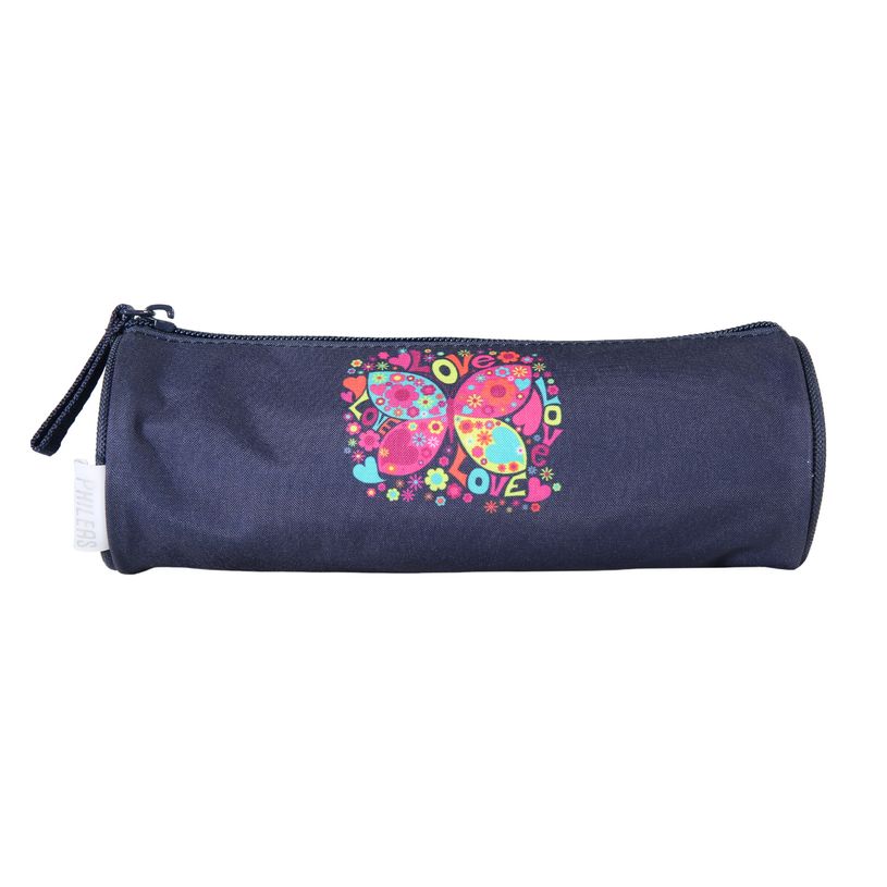 3666311027395-Trousse Phileas - 22cm -  1 compartiment - marine - Bagtrotter-P_405226264_1-0