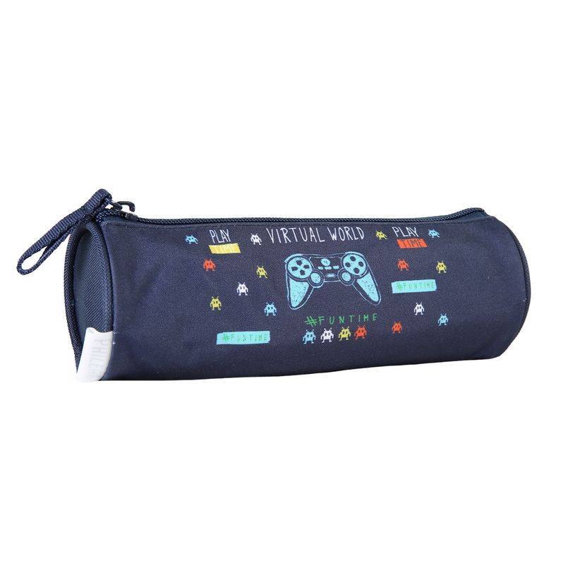 3666311027319-Trousse Phileas - 22cm -  1 compartiment - marine - Bagtrotter-P_405226270_2-1