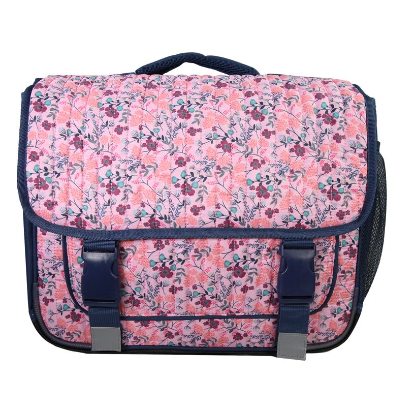 3666311027258-Cartable No Name - 38cm -  2 compartiments - rose - Bagtrotter-P_405226273_1-0