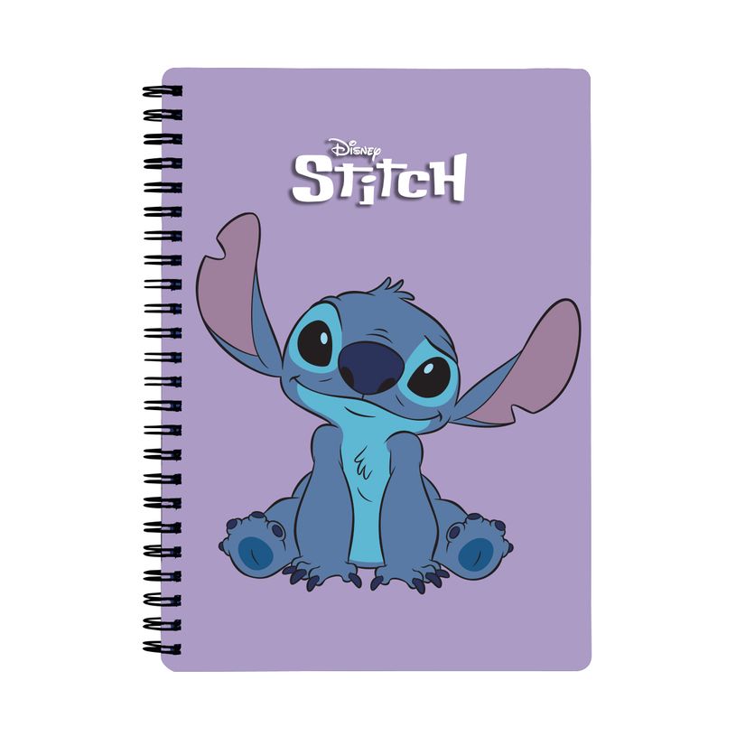 3666311031231-Cahier de texte Stitch - 18x22 cm - violet - Bagtrotter-P_405226291_1-0