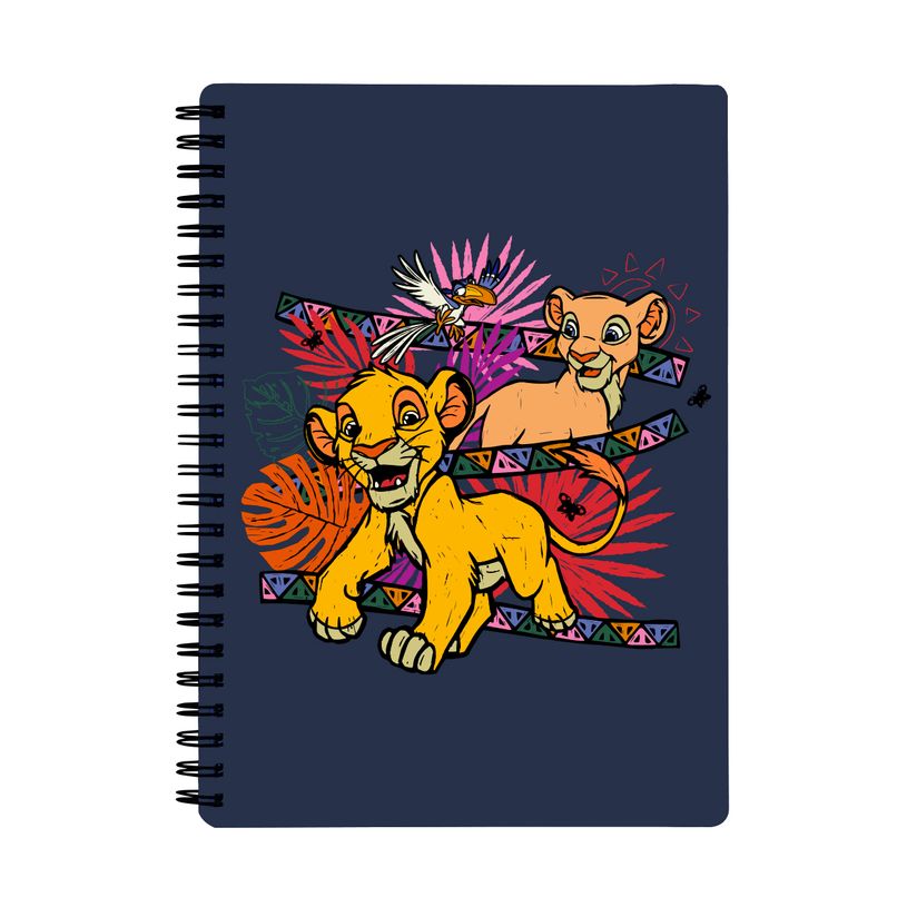 3666311031040-Cahier de texte Le Roi Lion - 18x22 cm - marine - Bagtrotter-P_405226299_1-0