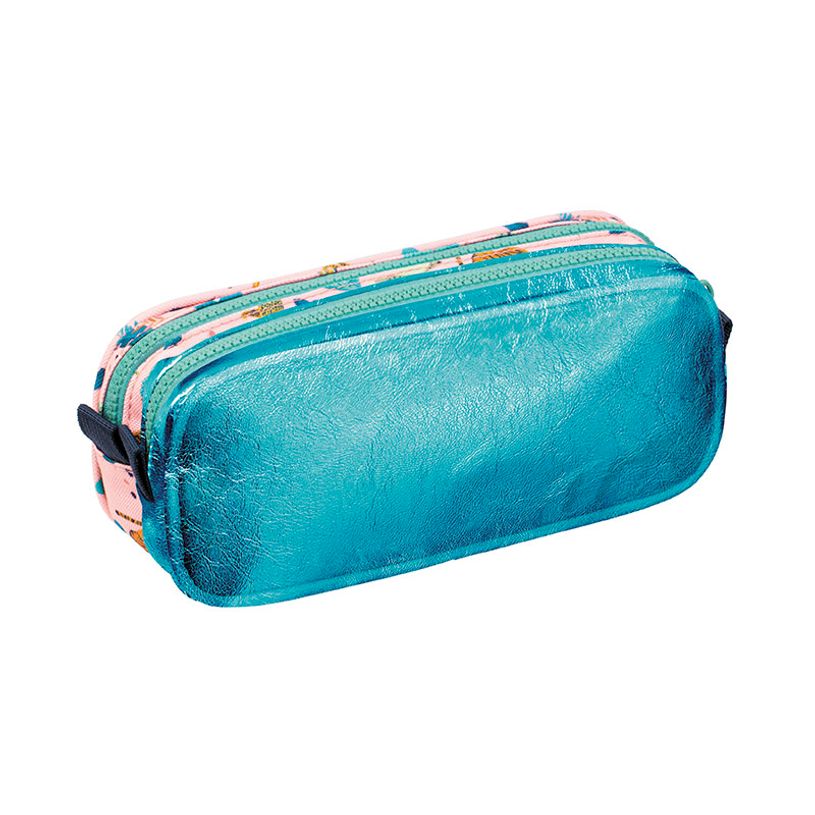 3135258774308-Trousse Exotic - 2 compartiments - Rose - Viquel-P_405226372_2-1