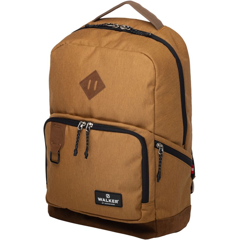 9002638239471-Sac à dos WALKER "Pure Eco" - 2 compartiments coloris Peanut-P_405226497_1-0