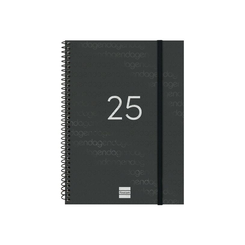 8422952387060-Finocam - Agenda - 2025 - semainier - reliure à spirale - E10 - 155 x 212 mm - noir - pol-P_405226822_6-0