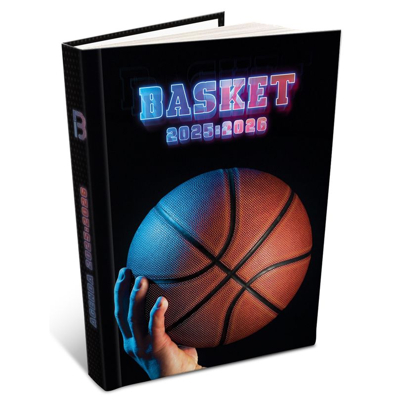 3592930026023-Agenda RDC reliure intégra année scolaire BOUCHUT "Basket" 12,5 x 17,5 cm PEFC 70 %-P_405227454_1-0