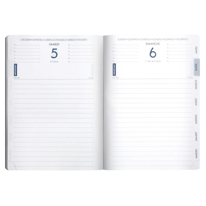 3660942087117-Agenda Soft Harmony - 1 jour par page - 15 x 21 cm - disponible dans différentes couleurs-P_405228027_5-4