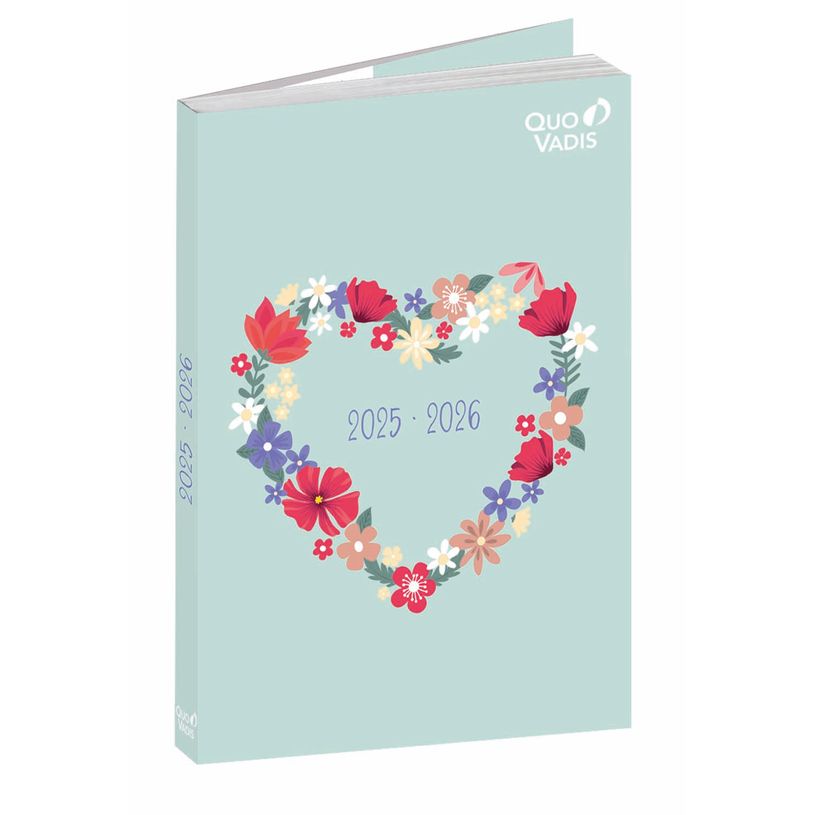 3371010531479-EUROTEXTAGENDA ML Sora - Cœur -  12x17 cm - Journalier - 12 mois de août à juillet - Qu-P_405228153_1-0