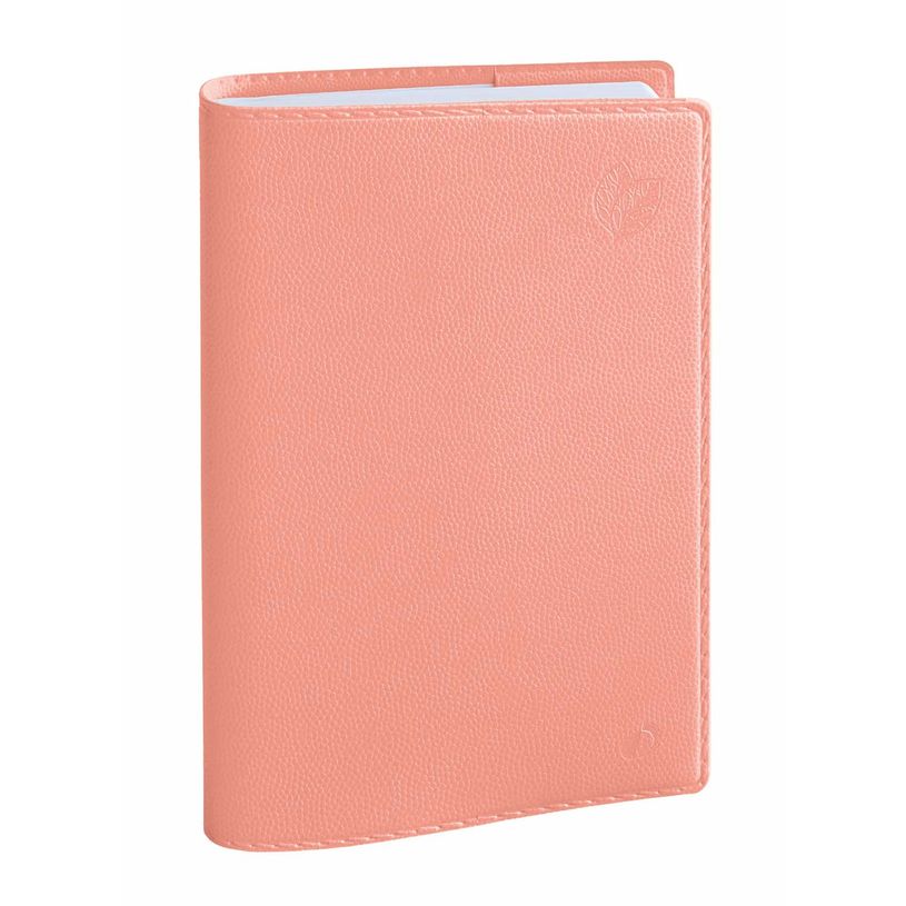 3371010525485-EUROTEXTAGENDA RECYCLÉ ML Equology - Pamplemouse - 12x17 cm - Journalier - 12 mois de ao