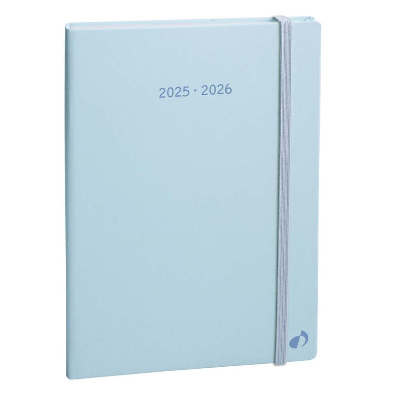 3371010535705-PLAN NOTE 1521 4C ML Pastel - Bleu clair - 15x21 cm - avec élastique - Semainier - 16 mois de sept-P_405228258_1-0
