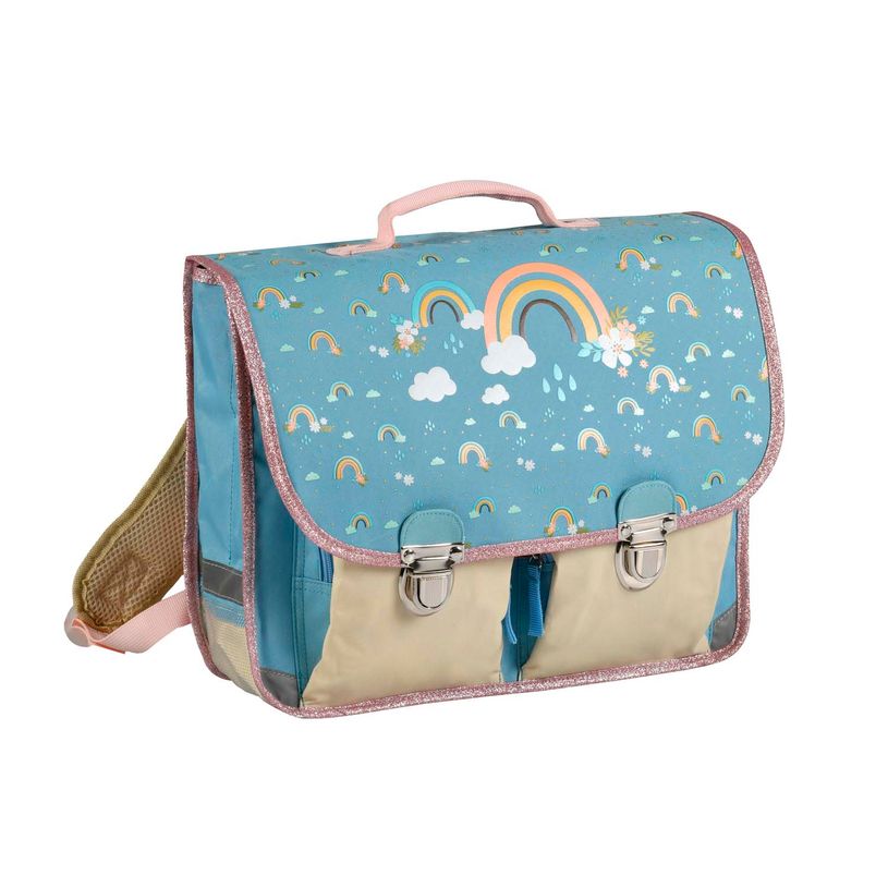 3371010475803-CARTABLE 38 VINTAGE - 2 COMPARTIMENTS Louise & Arthur - Météo - 38x30x14 cm-P_405228345_1-0