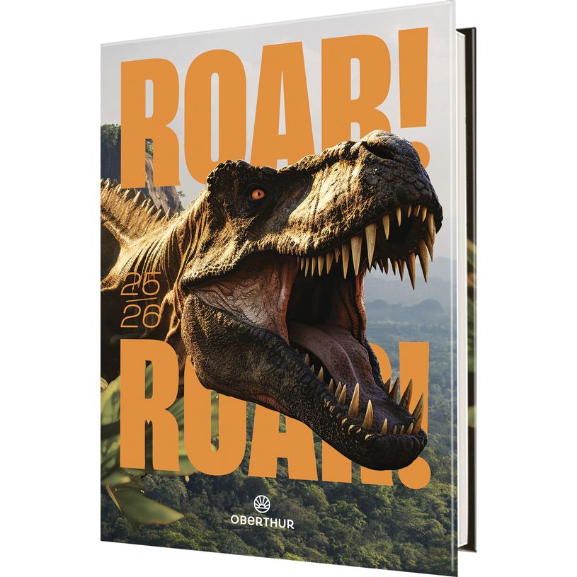 3664447192857-Agenda Dino - 1 jour par page - 12,5 x 17,5 cm - Oberthur-P_405228364_1-0
