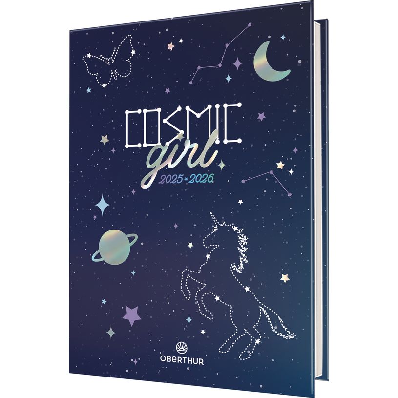 3664447193892-Agenda Cosmic - 1 jour par page - 12,5 x 17,5 cm - Oberthur-P_405228381_1-0