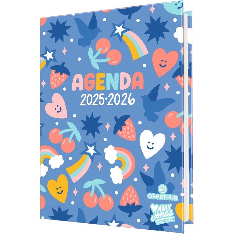 3664447197760-Agenda Studio Jonesie - 1 jour par page - 12,5 x 17,5 cm - Oberthur-P_405228402_1-0