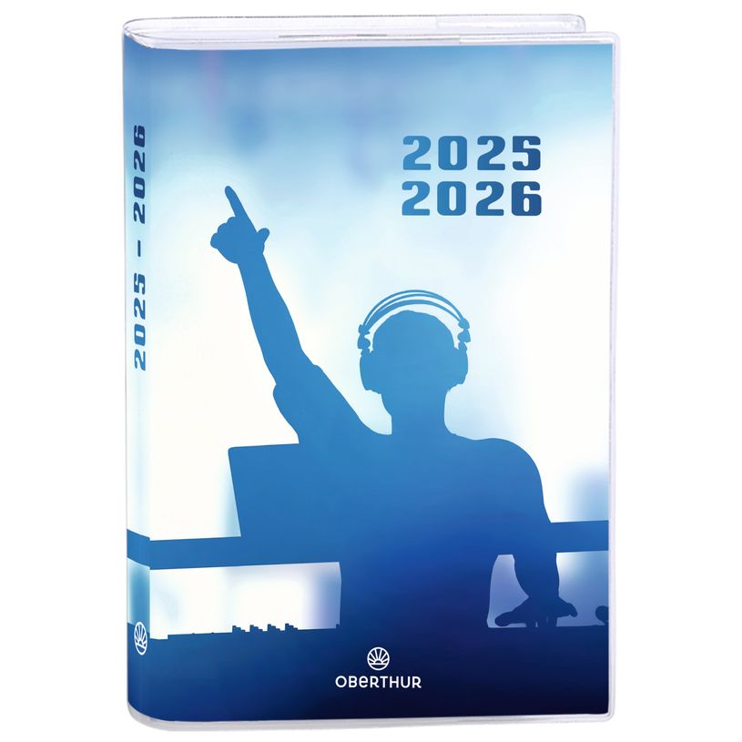 3664447195612-Agenda réversible - Design Boy - 1 jour par page - 13 x 18 cm - Oberthur-P_405228424_3-2