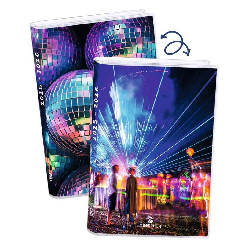 3664447195629-Agenda réversible - Design Girl - 1 jour par page - 13 x 18 cm - Oberthur-P_405228425_1-0