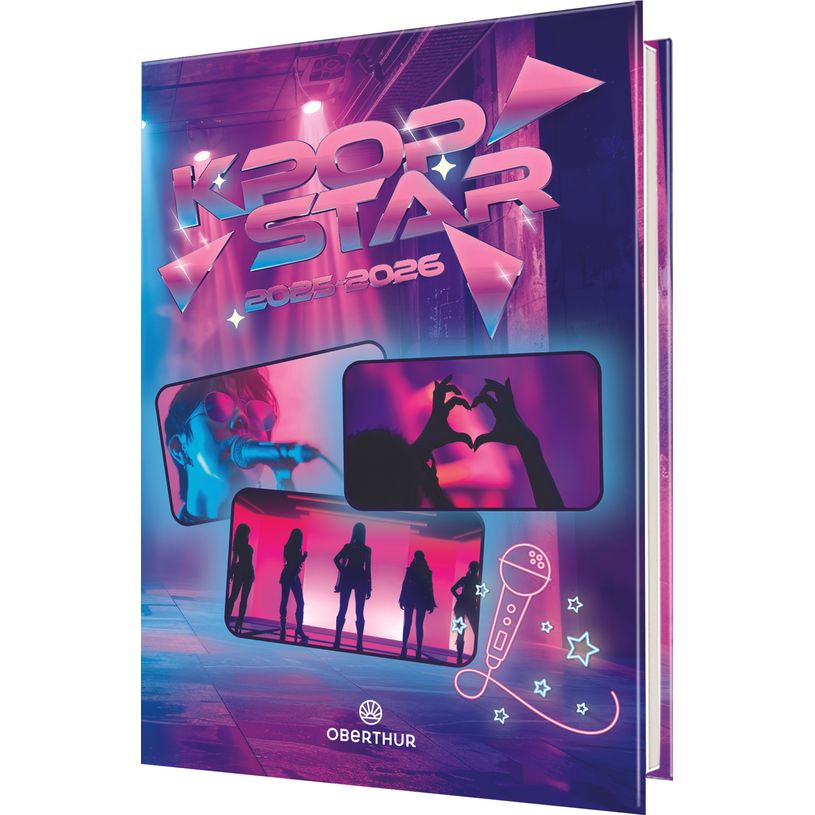3664447195605-Agenda Kpop - 1 jour par page - 12,5 x 17,5 cm - Oberthur-P_405228432_1-0