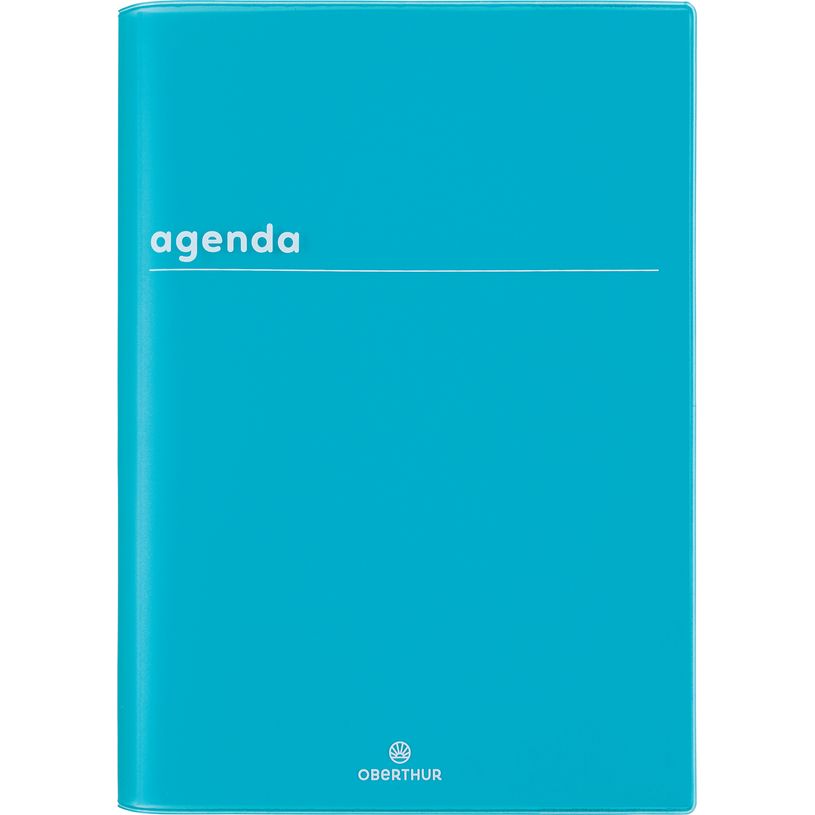 3664447199122-Agenda Boréal - 1 jour par page - 15 x 21 cm - vert - Oberthur-P_405228449_1-0