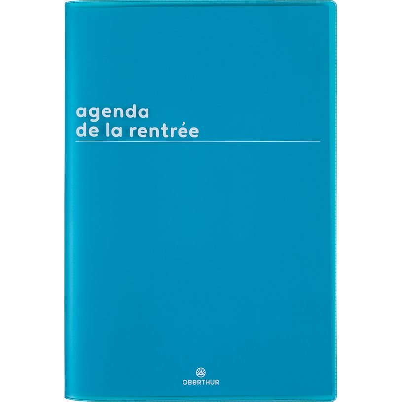 3664447199177-Agenda Boréal - 1 semaine sur 2 pages - 16 x 24 cm - vert - Oberthur-P_405228452_1-0