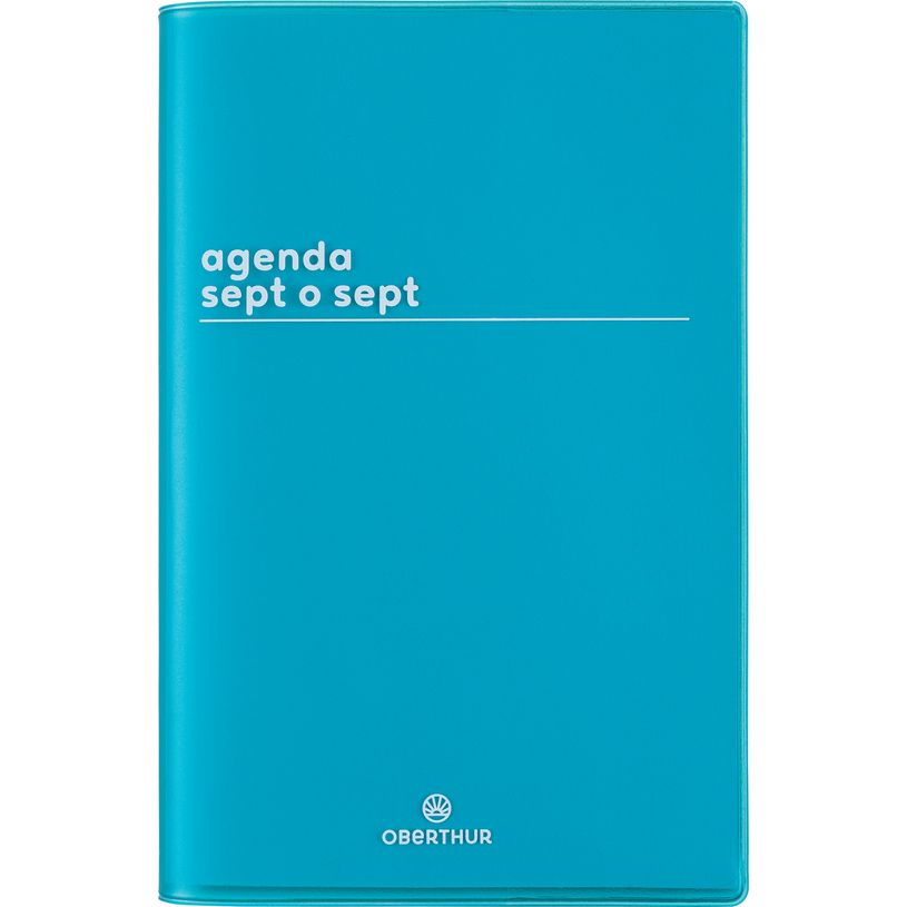 3664447199221-Agenda Boréal - 1 semaine sur 2 pages - 10 x 15 cm - vert - Oberthur-P_405228455_1-0