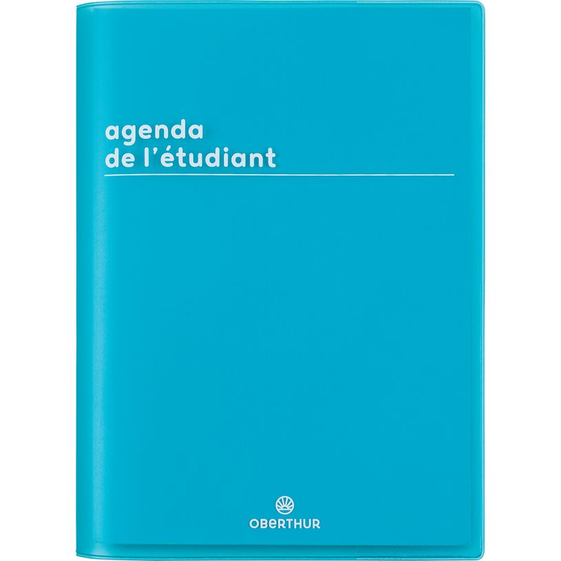 3664447199429-Agenda Boréal - 1 jour par page - 12,5 x 17,5 cm - vert - Oberthur-P_405228464_1-0