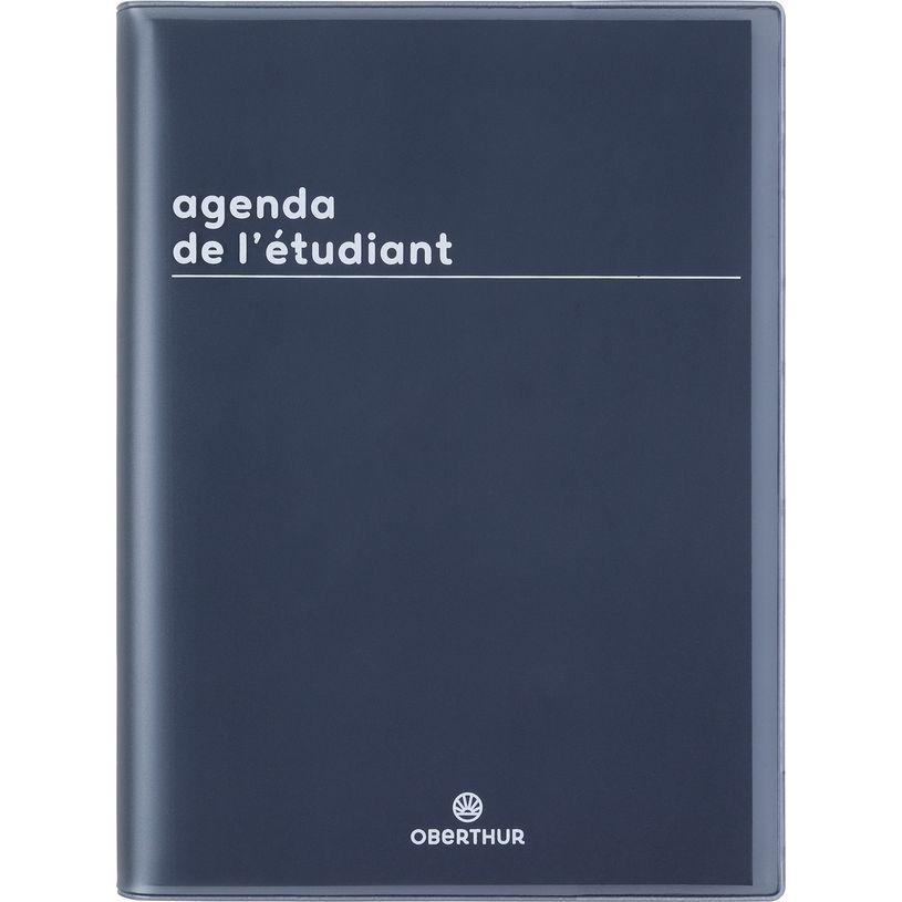 3664447199436-Agenda Boréal - 1 jour par page - 12,5 x 17,5 cm - noir - Oberthur-P_405228465_1-0