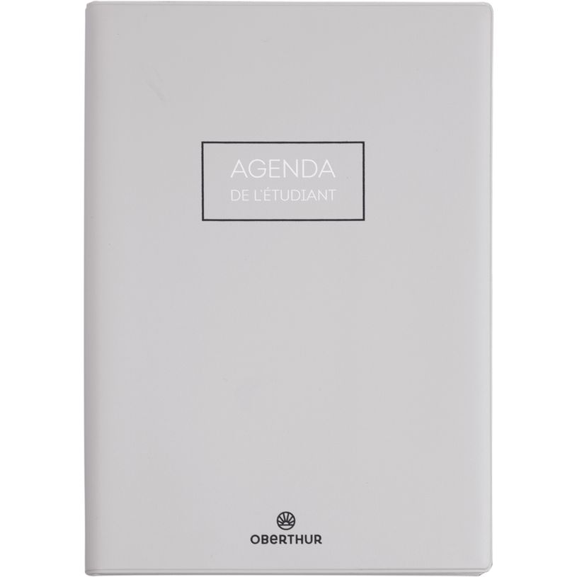 3664447201269-Agenda Cirrus - 1 jour par page - 12,5 x 17,5 cm - gris clair - Oberthur-P_405228468_1-0