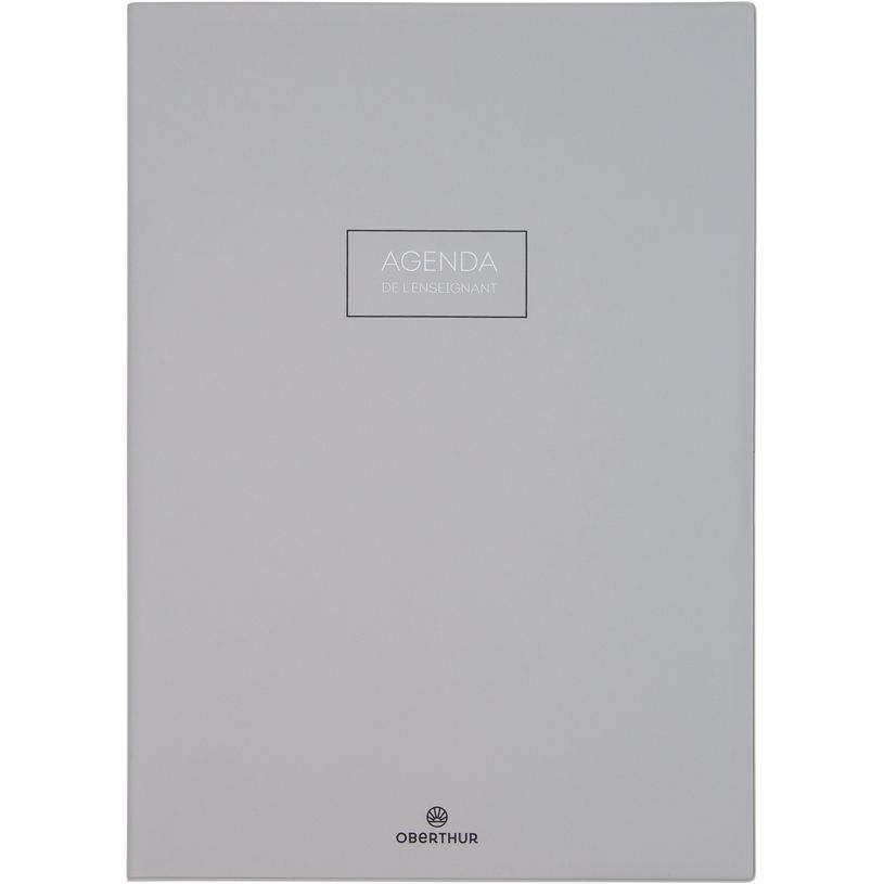 3664447201405-Agenda de l'enseignant Cirrus - 21,5 x 30 cm - gris clair - Oberthur-P_405228470_1-0