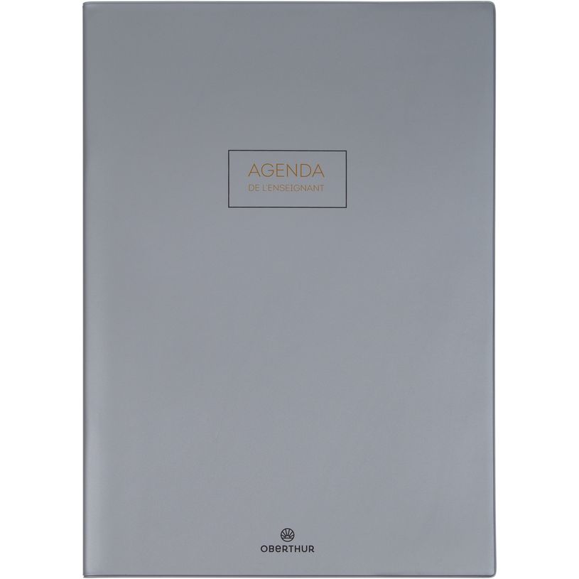 3664447201290-Agenda de l'enseignant Cirrus - 21,5 x 30 cm - gris foncé - Oberthur-P_405228471_1-0