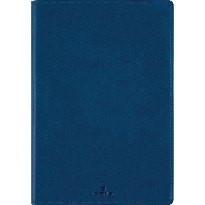 3664447196800-Agenda à spirale Dayton - 1 semaine sur 2 pages - 17 x 24,5 cm - bleu marine - Oberthur-P_405228500_1-0