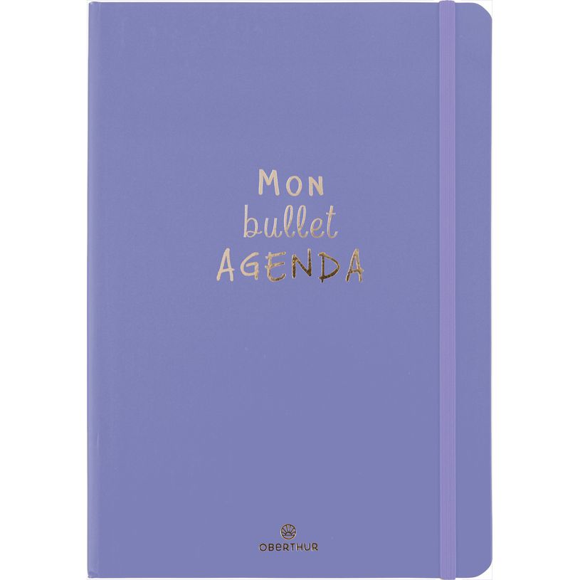 3664447200446-Bullet Agenda - 1 semaine sur 2 pages - 15 x 21 cm - lavande - Oberthur-P_405228521_1-0