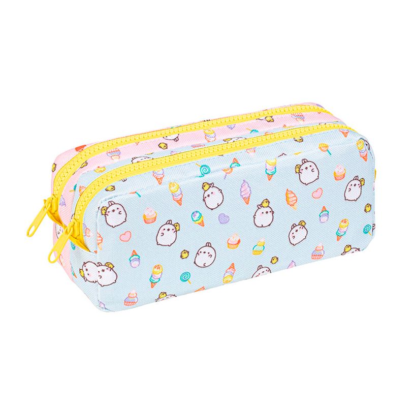 3135250999204-Trousse Molang - 2 compartiments - avec motif - Viquel-P_405229889_1-0