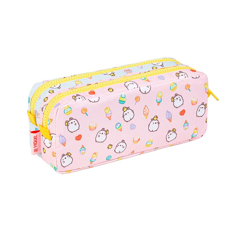 3135250999204-Trousse Molang - 2 compartiments - avec motif - Viquel-P_405229889_2-1